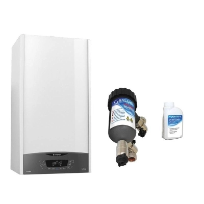 CCentrala termica murala in condensare Ariston CLAS ONE+ WI-FI 24, Gaz, Tiraj fortat, 24 kW, Doua schimbatoare de caldura, Display digital, schimbator primar inox, kit de evacuare si filtru antimagnet CCentrala termica murala in condensare Ariston CLAS ONE+ WI-FI 24, Gaz, Tiraj fortat, 24 kW, Doua schimbatoare de caldura, Display digital, schimbator primar inox, kit de evacuare si filtru antimagnet