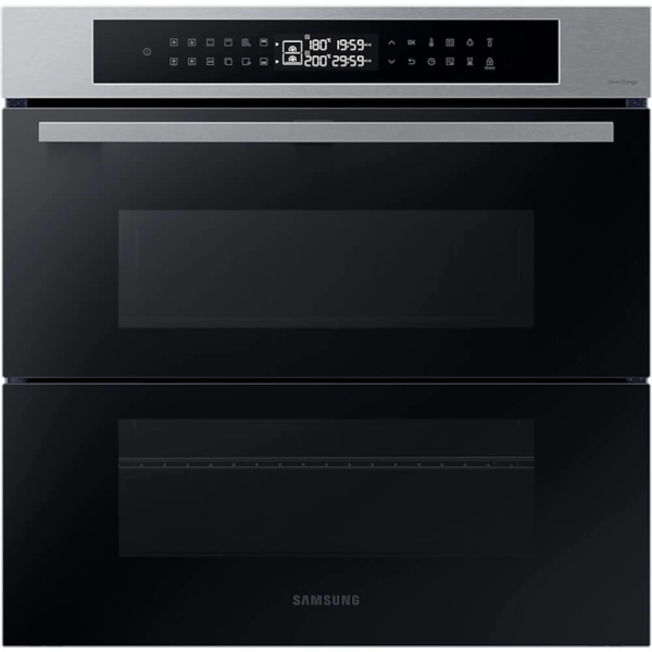 Cuptor incorporabil Samsung NV7B4345VAS/U2, Electric, 76 l, Autocuratare catalitica, Natural Steam, Wifi SmartThings, Clasa A+, Negru/Inox Cuptor incorporabil Samsung NV7B4345VAS/U2, Electric, 76 l, Autocuratare catalitica, Natural Steam, Wifi SmartThings, Clasa A+, Negru/Inox