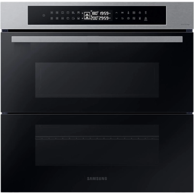 Cuptor incorporabil Samsung NV7B4345VAS/U2, Electric, 76 l, Autocuratare catalitica, Natural Steam, Wifi SmartThings, Clasa A+, Negru/Inox