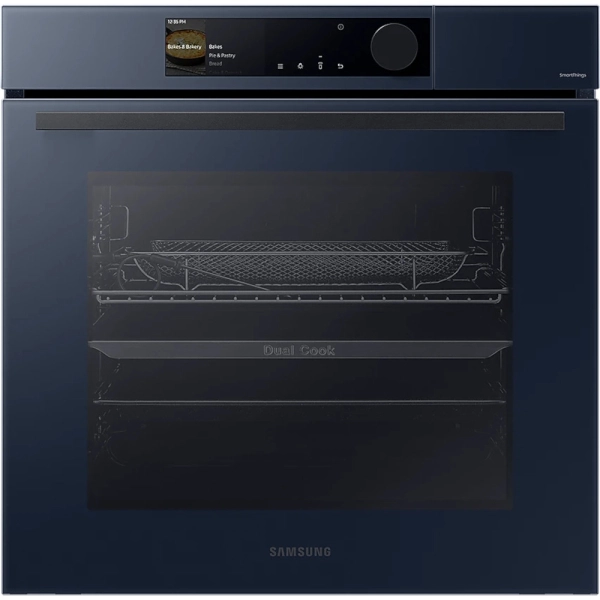 Cuptor incorporabil Samsung BeSpoke NV7B6685AAN/U2, Electric, 76 l, Autocuratare catalitica, Dual Cook, Wifi SmartThings, Clasa A+, Bleumarin Cuptor incorporabil Samsung BeSpoke NV7B6685AAN/U2, Electric, 76 l, Autocuratare catalitica, Dual Cook, Wifi SmartThings, Clasa A+, Bleumarin