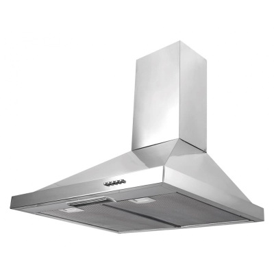 Hota incorporabila decorativa Zilan ZLN-1925, 163 W, 450 m3/h, 1 motor, 60 x 46 x 21 cm, Argintiu