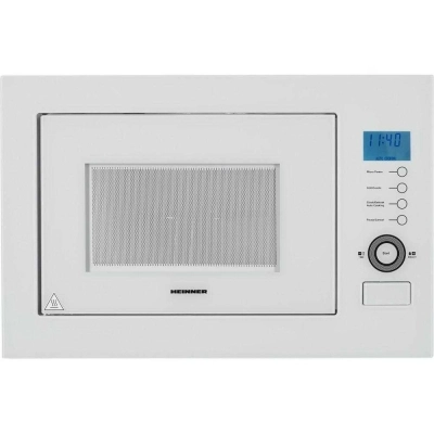 Cuptor cu microunde incorporabil Heinner HMW-25BIGWH, 25 l, 900 W