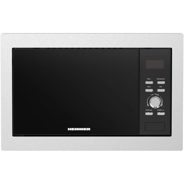 Cuptor cu microunde incorporabil Heinner HMW-BI2360SS, 23 l, 800W