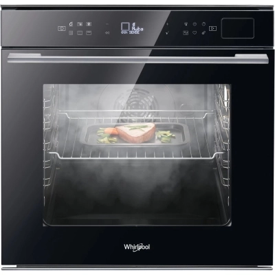 Cuptor incorporabil Whirlpool W7 OS4 4S1 P BL, Multifunctional, 73 l, Clasa A+