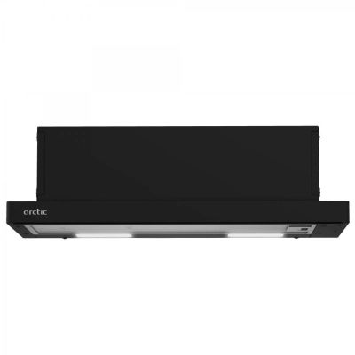Hota incorporabila telescopica Arctic AHT6121B, 260 mc/h, 1 motor, Negru